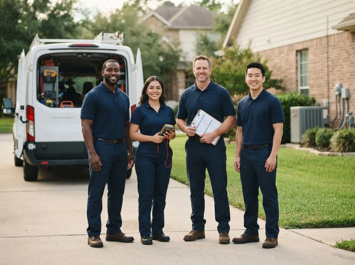 Certified HVAC technician near Stafford, TX